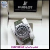 ساعة هوبلت جلد زيتي