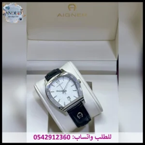 ساعة اقنر رجالية جلد