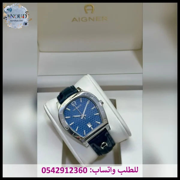 ساعة اقنر رجالي جلد