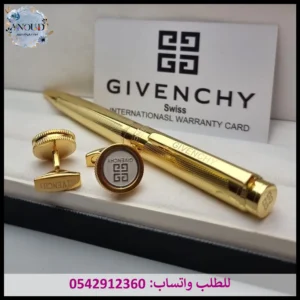 قلم جفنشي ذهبي