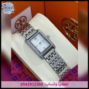 ساعة توري بورش فضي