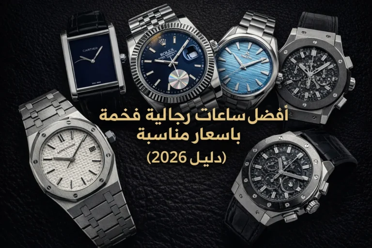 أفضل ساعات رجالية فاخرة 2026