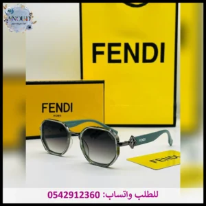 نظارة فندي لون زيتي