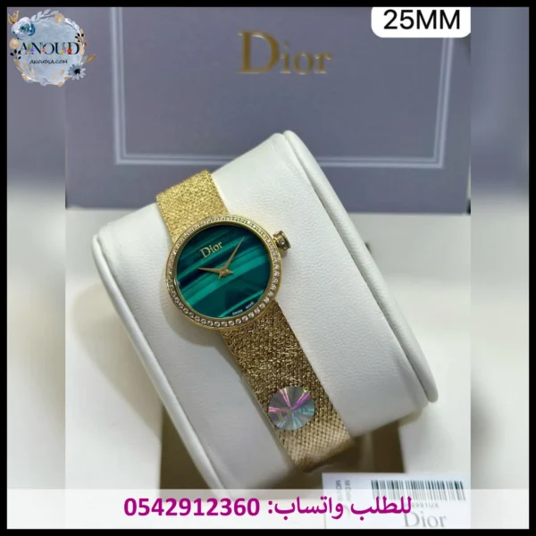 Rad164 (7) ساعات ديور نسائي ذهبي