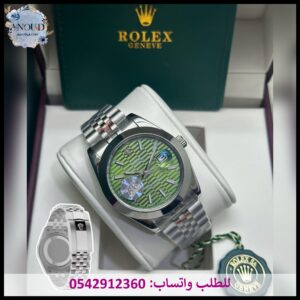 ساعه رولكس رجاليه خضراء