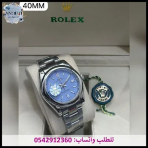 ساعة رولكس مينا أخضر