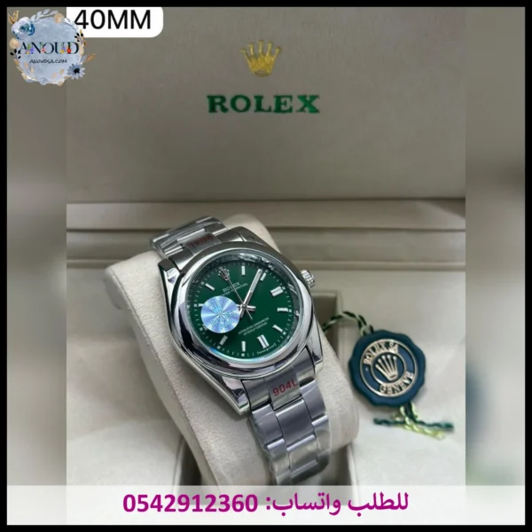 ساعة رولكس بربتشوال خضراء
