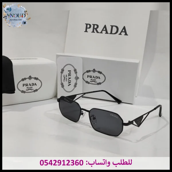 نظارة برادا رجالية مستطيلة