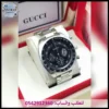 rad69 (6) ساعة قوتشي رجالي فضي