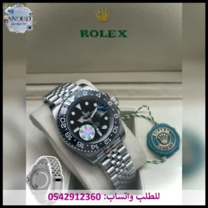 ساعة رولكس GMT سوداء