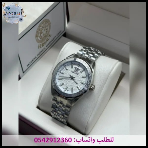 mi44 (12) ساعة فرزاتشي نسائية فضي