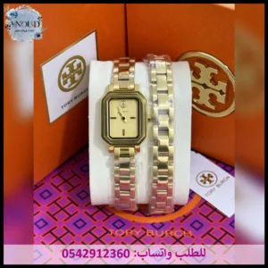 ساعة توري بورش ذهبي