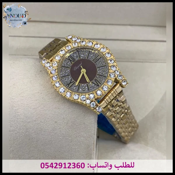 ساعة شوبارد الماس نسائية wj42 (1) ساعة شوبارد ذهبي نسائي