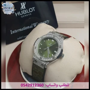 Rad280 ساعة هوبلت نسائي حجم صغير (58) ساعة هوبلت جلد زيتي